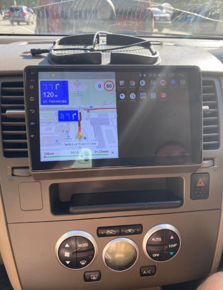 Navigatie Nissan Tiida 2005 - 2010 V2 Android 14 , 4GB RAM , Procesor Quad Core , Wireless Carplay si Android auto , Display HD Touchscreen, Wi-Fi , Bluetooth, USB [7]