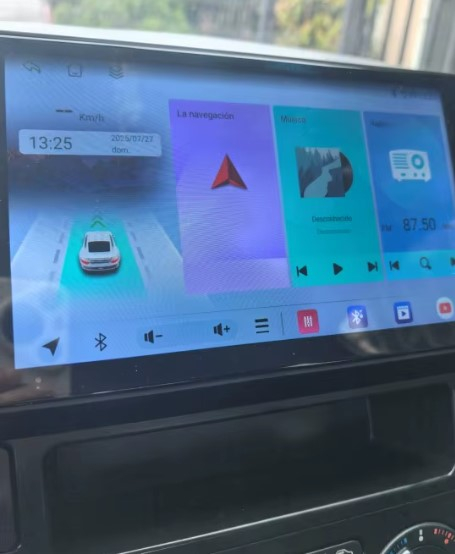 Navigatie Nissan Tiida 2005 - 2010 V2 Android 14 , 4GB RAM , Procesor Quad Core , Wireless Carplay si Android auto , Display HD Touchscreen, Wi-Fi , Bluetooth, USB [5]