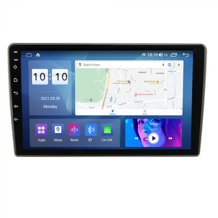 Navigatie Nissan Tiida 2005-2010 V2 Rezolutie 2K , 4GB RAM+64GB ROM QLED [2]