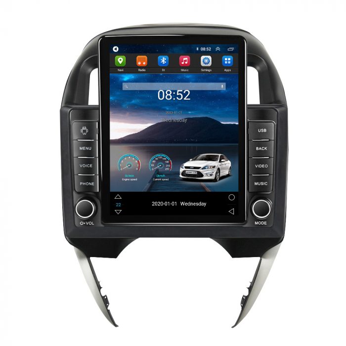 Navigatie Nissan Versa 2014-2020 Ecran TESLA 9.7 inch, 8 GB RAM si 128 GB ROM, Android 15, Slot Sim 4G, Procesor Octa Core, Carplay Wireless si Android auto, Procesor Sunet Digital DSP [2]