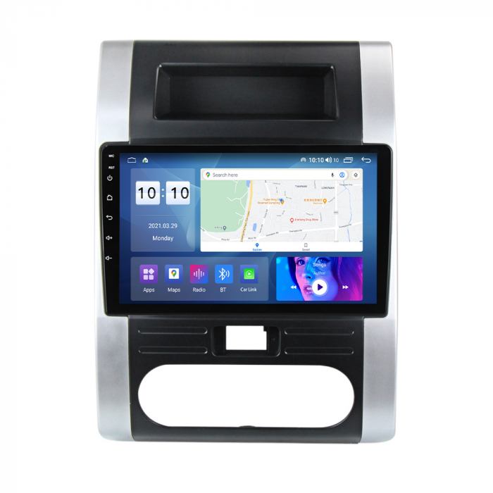 Navigatie Nissan X Trail T31 din 2007 - 2015,  Android 14 , 4GB RAM, Octacore, Slot Sim 4G, DSP, GPS, Wi-FI, Carplay, Android Auto, USB, Bluetooth, Waze, Touchscreen, 9 inch [4]