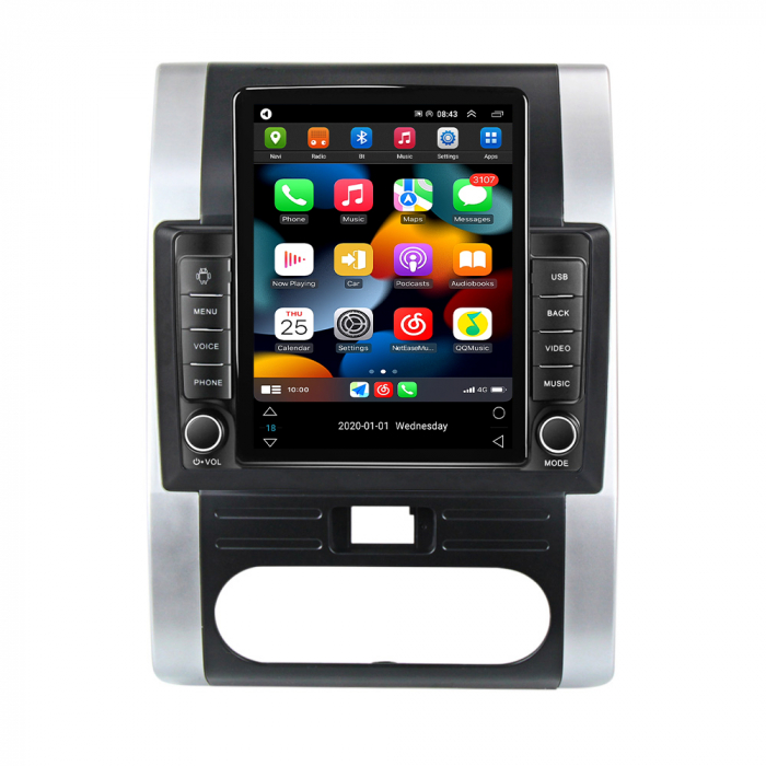Navigatie Nissan X-Trail T31 din 2007 - 2015, Ecran TESLA 9.7 inch, 8 GB RAM si 128 GB ROM, Android 15, Slot Sim 4G, Procesor Octa Core, Carplay Wireless si Android auto, Procesor Sunet Digital DSP, A [2]
