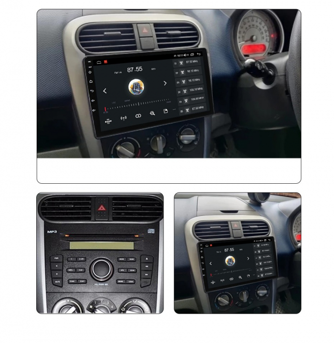 Navigatie Opel Agila din 2007 - 2014, 4GB RAM si 64GB ROM, Ecran QLED 9 inch, Android 14, Procesor Octacore, Slot sim 4G, Sunet DSP, Wireless Carplay si Android Auto, Camera Marsarier [6]