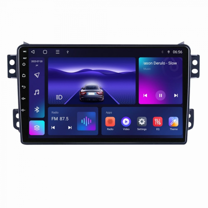 Navigatie Opel Agila din 2007-2014 Android 14 , 4GB RAM , Procesor Quad Core , Wireless Carplay si Android auto , Display HD Touchscreen, Wi-Fi , Bluetooth, USB [1]