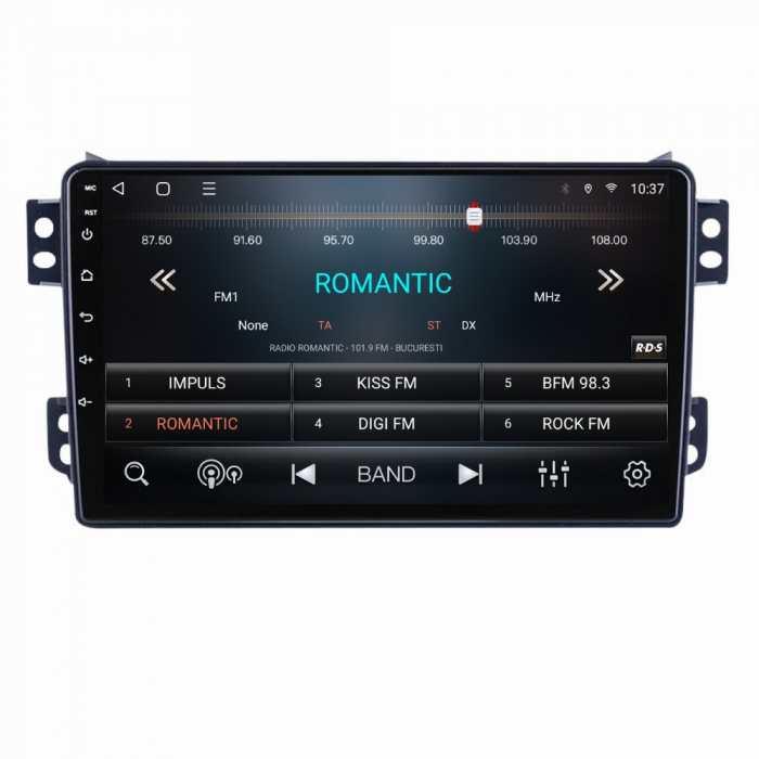 Navigatie Opel Agila din 2007-2014 Android 14 , 4GB RAM , Procesor Quad Core , Wireless Carplay si Android auto , Display HD Touchscreen, Wi-Fi , Bluetooth, USB [3]