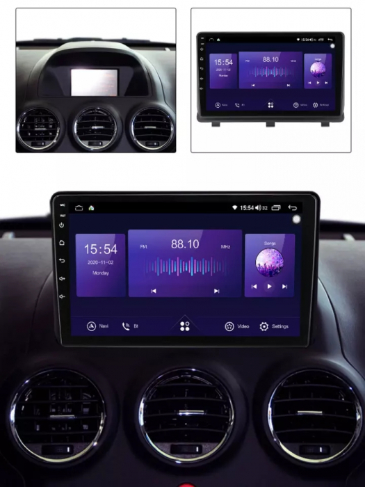 Navigatie Opel Antara ( 2006 - 2017 ) 4GB RAM si 64GB ROM, Ecran QLED 9 inch, Android 14, Procesor Octacore, Slot sim 4G, Sunet DSP, Wireless Carplay si Android Auto, Camera Marsarier [4]