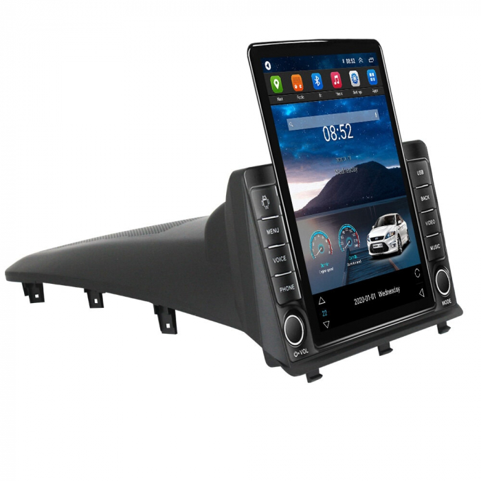Navigatie Opel Antara din 2006-2017, Display TESLA 9.5 inch, 2GB RAM si 32GB ROM, Wireless Carplay si Android Auto, Procesor Octacore, Slot sim 4G, Sunet DSP, Camera Marsarier, Bluetooth, USB, Wi Fi, [3]