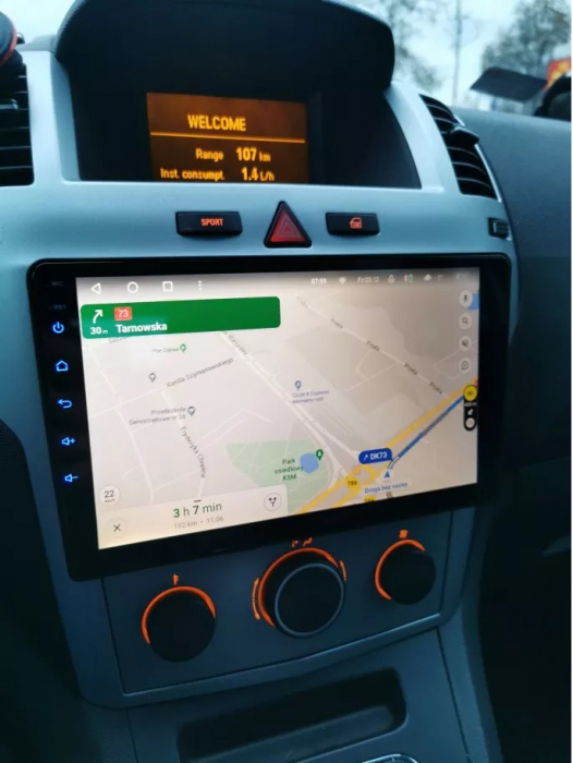 Navigatie Opel Astra H Corsa Vectra C Zafira din 2003 - 2014, 8GB RAM si 128GB ROM, Ecran QLED 9 inch, Android 14, Procesor Octacore, Slot sim 4G, Sunet DSP, Wireless Carplay si Android Auto, Camera M [5]