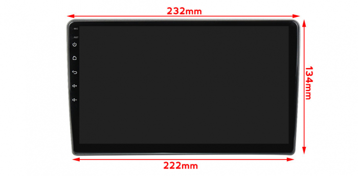 Navigatie Opel Astra H Zafira B din 2004-2014, Android 14, Wireless Carplay si Android Auto, 2GB RAM si 32GB ROM, Display IPS 9 inch, Camera Marsarier, Internet, Aplicatii, Wi Fi, Usb, Bluetooth [2]