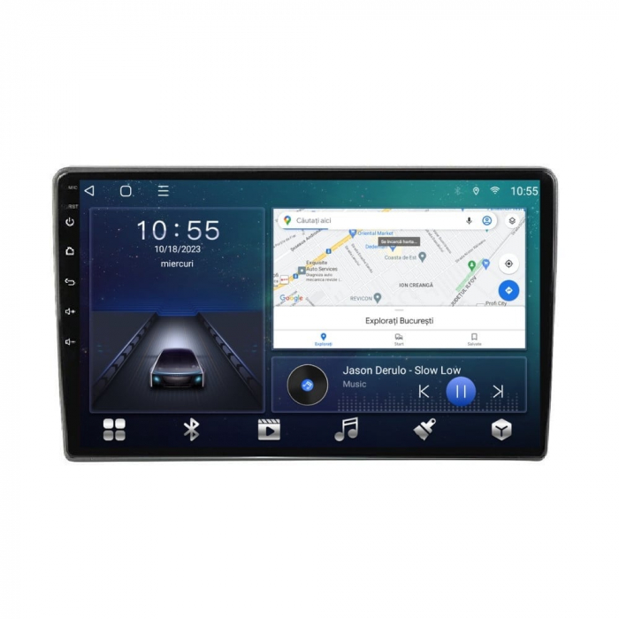 Navigatie Opel Astra H Zafira B din 2004-2014 Android 14 , 4GB RAM , Procesor Quad Core , Wireless Carplay si Android auto , Display HD Touchscreen, Wi-Fi , Bluetooth, USB [2]