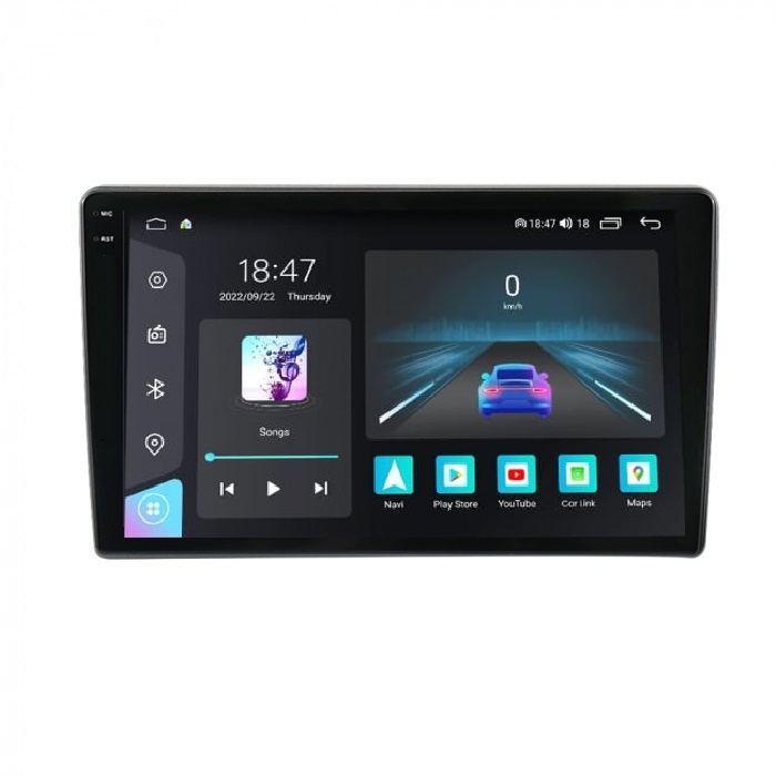 Navigatie Opel Astra H Zafira B din 2004-2014, Rezolutie 2K, Display QLED 9.5 inch, 4GB RAM si 64GB ROM, Android, Procesor Octacore, Slot sim 4G, Sunet DSP, Wireless Carplay si Android Auto, Camera Ma [1]