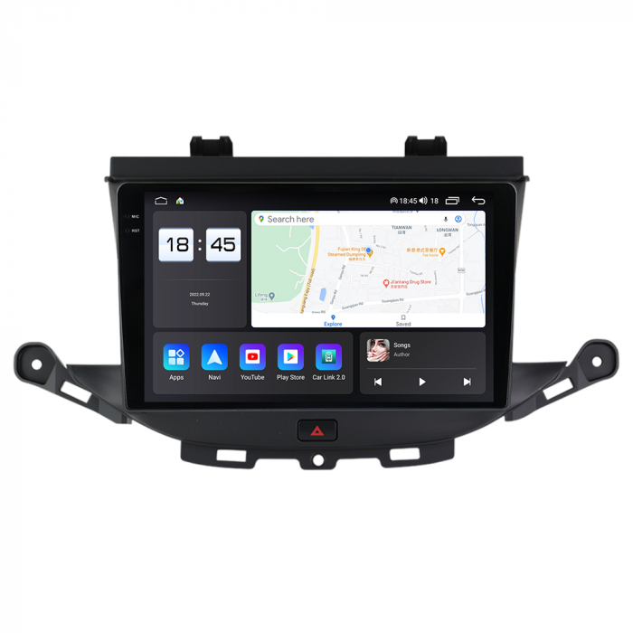 Navigatie Opel Astra K din 2015-2020, Rezolutie 2K, Ecran QLED 9.5 inch, 8GB RAM si 128GB ROM, Android, Procesor Octacore, Slot sim 4G, Sunet DSP, Wireless Carplay si Android Auto [4]