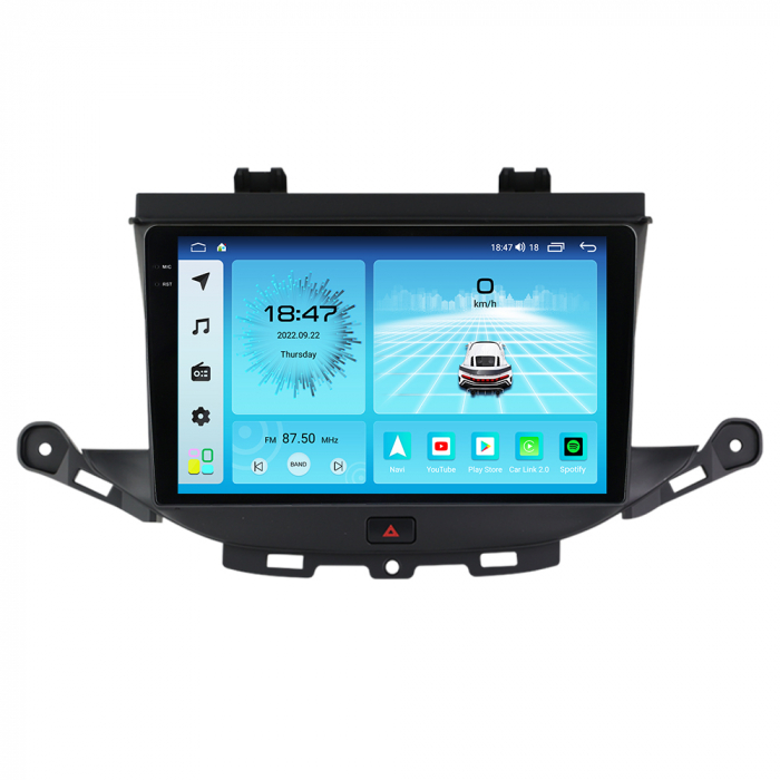 Navigatie Opel Astra K din 2015-2020, Rezolutie 2K, Ecran QLED 9.5 inch, 8GB RAM si 128GB ROM, Android, Procesor Octacore, Slot sim 4G, Sunet DSP, Wireless Carplay si Android Auto [6]