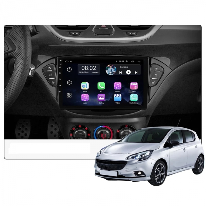 Navigatie Opel Corsa E ( 2014 - 2019 )  Android 14, 2GB RAM si 32GB ROM, Display IPS 9 inch, Camera Marsarier, Internet, Aplicatii, Wi Fi, Usb, Bluetooth [5]