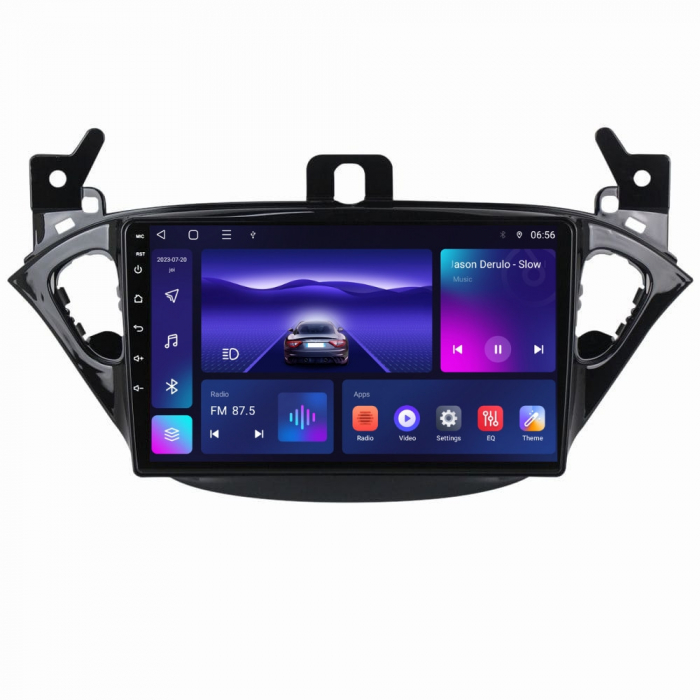 Navigatie Opel Corsa E din 2014-2019 Android 14 , 4GB RAM , Procesor Quad Core , Wireless Carplay si Android auto , Display HD Touchscreen, Wi-Fi , Bluetooth, USB [1]