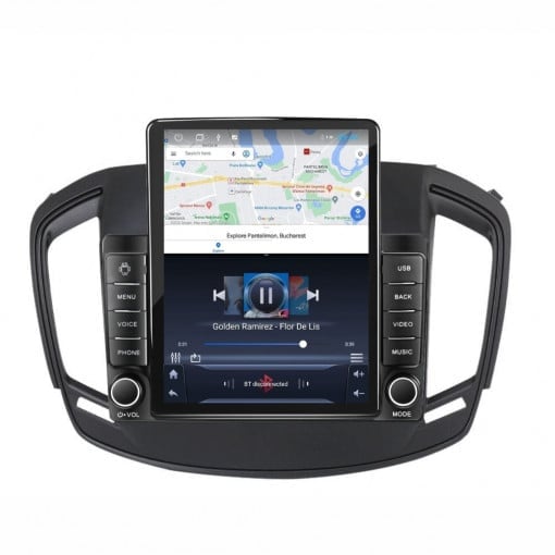 Navigatie Opel Insignia din 2013-2017, Display TESLA 9.5 inch, 2GB RAM si 32GB ROM, Wireless Carplay si Android Auto, Procesor Octacore, Slot sim 4G, Sunet DSP, Camera Marsarier, Bluetooth, USB, Wi Fi [3]
