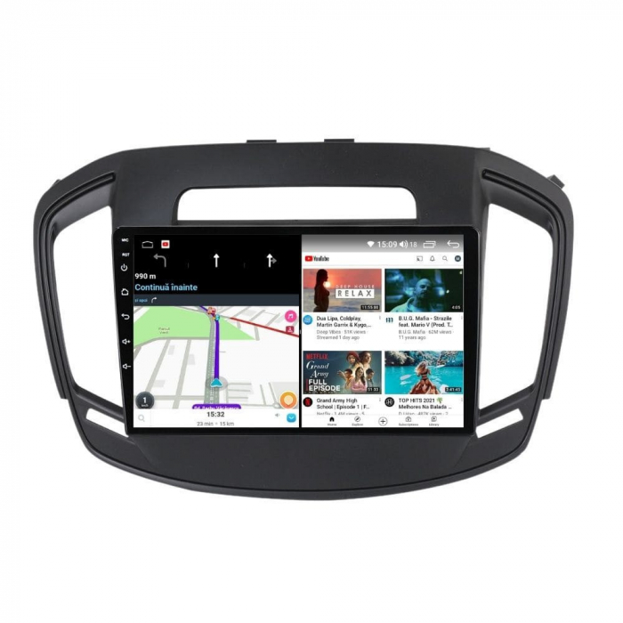 Navigatie Opel Insignia din 2014-2017 Android 14 , 4GB RAM , Procesor Quad Core , Wireless Carplay si Android auto , Display HD Touchscreen, Wi-Fi , Bluetooth, USB [4]