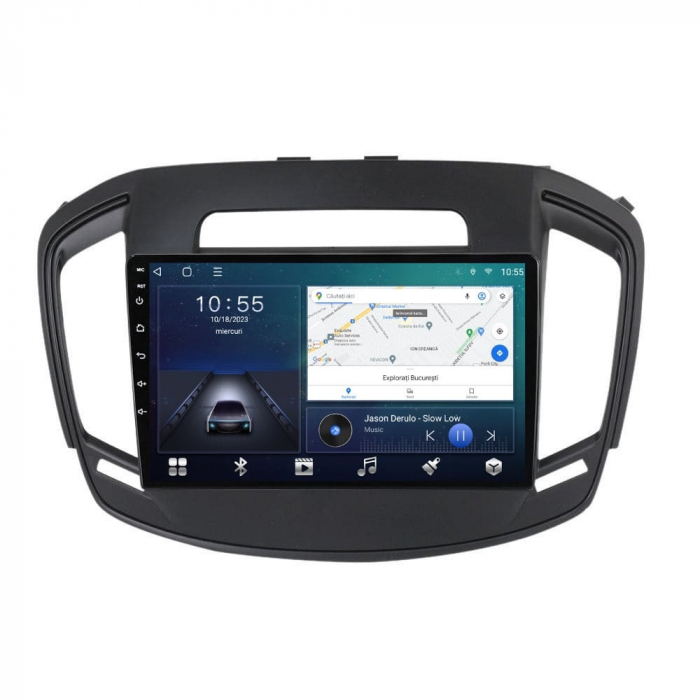 Navigatie Opel Insignia din 2014-2017 Android 14 , 4GB RAM , Procesor Quad Core , Wireless Carplay si Android auto , Display HD Touchscreen, Wi-Fi , Bluetooth, USB [2]