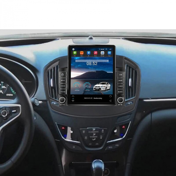 Navigatie Opel Insignia din 2014 - 2017, Ecran TESLA 9.7 inch, 4 GB RAM si 64 GB ROM, Slot Sim 4G, Procesor Octa Core, Carplay integrat, Procesor Sunet Digital DSP, Android, Aplicatii, Usb, Wi Fi, Blu [4]