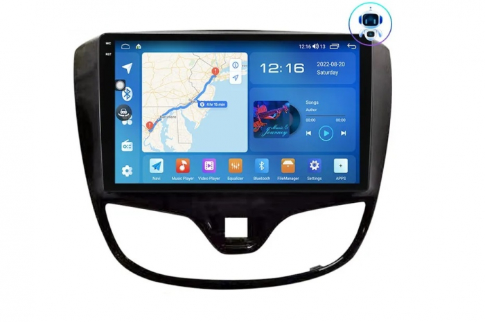 Navigatie Opel Karl din 2015- 2022, 4GB RAM si 64GB ROM, Ecran QLED 9 inch, Android 14, Procesor Octacore, Slot sim 4G, Sunet DSP, Wireless Carplay si Android Auto, Camera Marsarier [4]