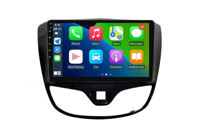 Navigatie Opel Karl din 2015- 2022, 4GB RAM si 64GB ROM, Ecran QLED 9 inch, Android 14, Procesor Octacore, Slot sim 4G, Sunet DSP, Wireless Carplay si Android Auto, Camera Marsarier [3]