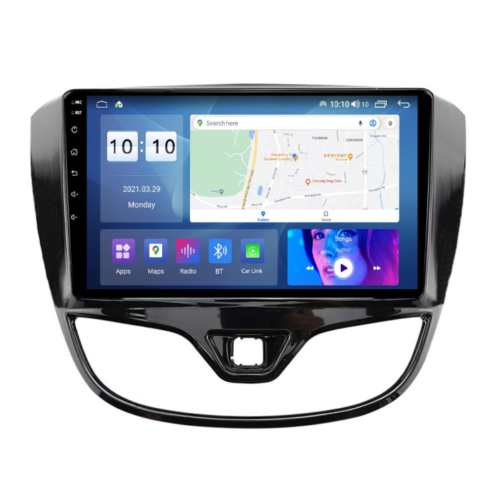 Navigatie Opel Karl din 2015- 2022, 4GB RAM si 64GB ROM, Ecran QLED 9 inch, Android 14, Procesor Octacore, Slot sim 4G, Sunet DSP, Wireless Carplay si Android Auto, Camera Marsarier [1]