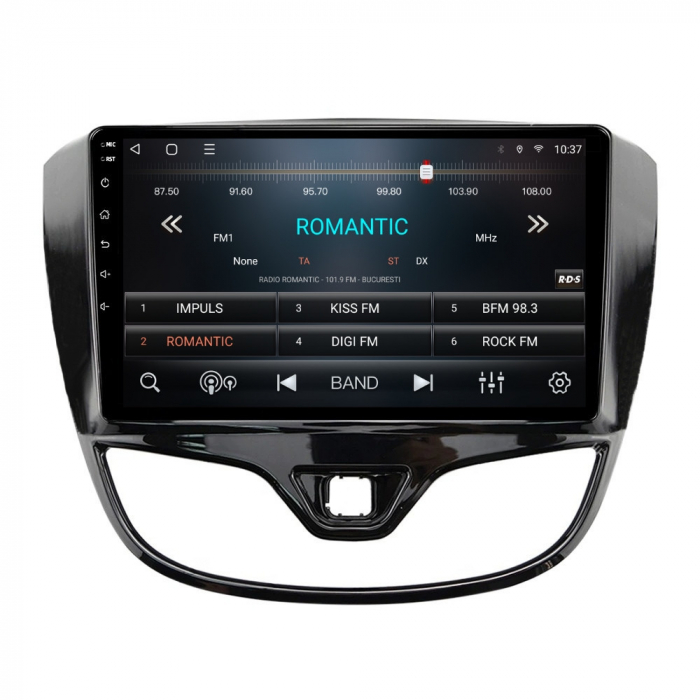 Navigatie Opel Karl din 2015 - 2022 Android 14 , 4GB RAM , Procesor Quad Core , Wireless Carplay si Android auto , Display HD Touchscreen, Wi-Fi , Bluetooth, USB [3]