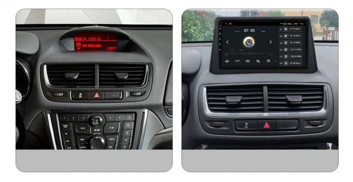 Navigatie Opel Mokka ( 2012 - 2016 ) 4GB RAM si 64GB ROM, Ecran QLED 9 inch, Android 14, Procesor Octacore, Slot sim 4G, Sunet DSP, Wireless Carplay si Android Auto, Camera Marsarier [4]