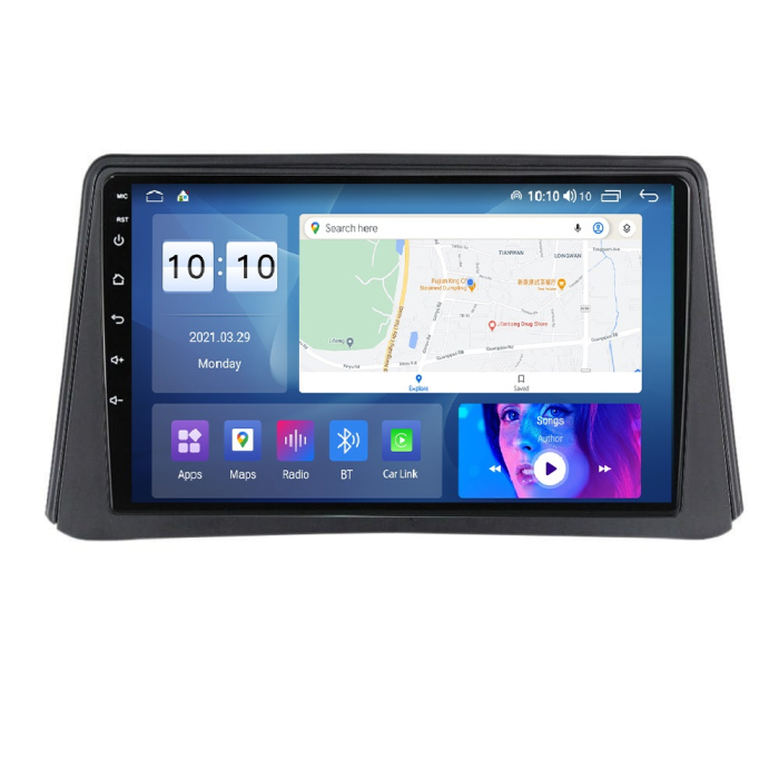 Navigatie Opel Mokka din 2012-2016, Rezolutie 2K, Display QLED 9.5 inch, 4GB RAM si 64GB ROM, Android, Procesor Octacore, Slot sim 4G, Sunet DSP, Wireless Carplay si Android Auto, Camera Marsarier, US [1]