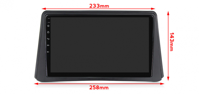 Navigatie Opel Mokka din 2012-2016, Rezolutie 2K, Ecran QLED 9.5 inch, 8GB RAM si 128GB ROM, Android, Procesor Octacore, Slot sim 4G, Sunet DSP, Wireless Carplay si Android Auto [2]
