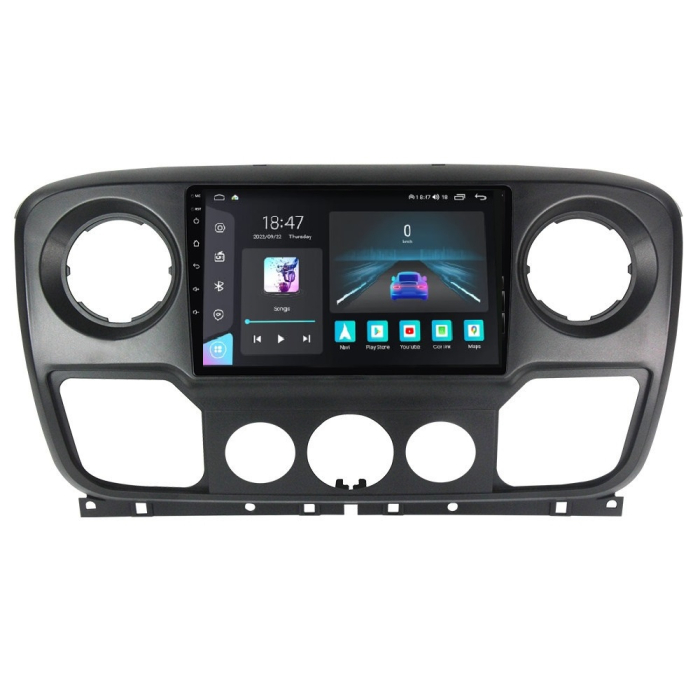 Navigatie OPEL MOVANO , 2021 - 2024 , Rezolutie 2K, Ecran QLED 9.5 inch, 8GB RAM si 128GB ROM, Android, Procesor Octacore, Slot sim 4G, Sunet DSP, Wireless Carplay [1]