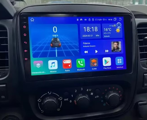 Navigatie Opel Vivaro din 2014 - 2018, Android 14 , 4GB RAM, Octacore, Slot Sim 4G, DSP, GPS, Wi-FI, Carplay, Android Auto, USB, Bluetooth, Waze, Touchscreen, 9 inch [10]