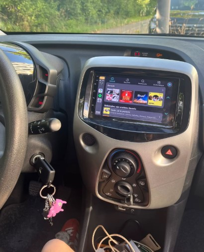 Navigatie Peugeot 108 , 2014 - 2021, Android 14, 2GB RAM si 32GB ROM, Display IPS 9 inch, Camera Marsarier, Internet, Aplicatii, Wi Fi, Usb, Bluetooth [6]
