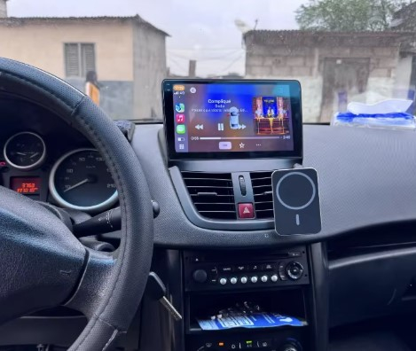 Navigatie Peugeot 207 din 2006 - 2015, 8GB RAM si 128GB ROM, Ecran QLED 9 inch, Android 14, Procesor Octacore, Slot sim 4G, Sunet DSP, Wireless Carplay si Android Auto, Camera Marsarier [6]