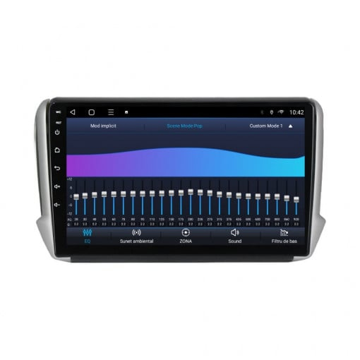 Navigatie Peugeot 208 / 2008 ( 2012 - 2020 ) Android 14 , 4GB RAM , Procesor Quad Core , Wireless Carplay si Android auto , Display HD Touchscreen, Wi-Fi , Bluetooth, USB [3]