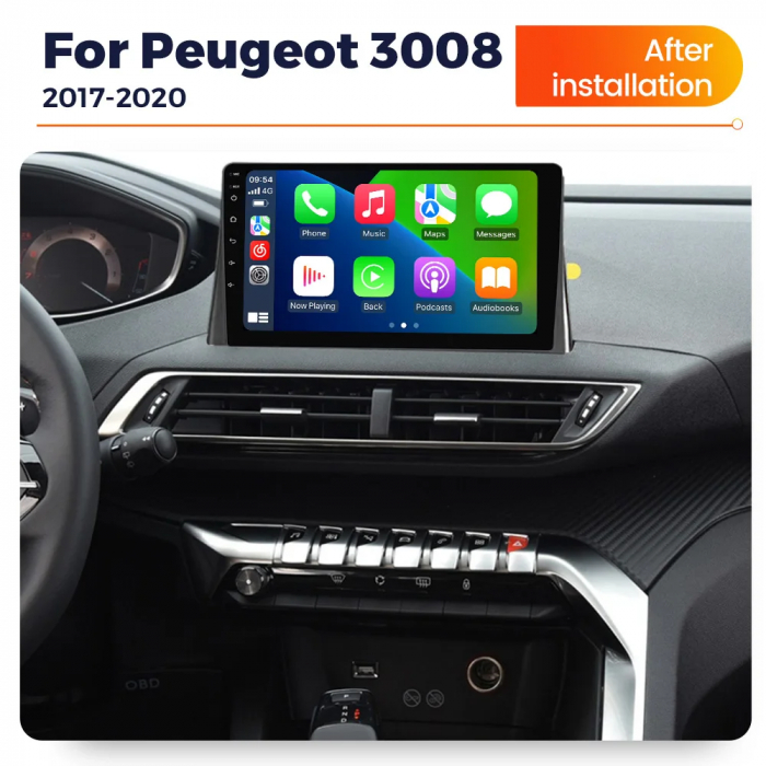 Navigatie Peugeot 3008 2017-2020 Android 14 , 1GB RAM Carplay [4]