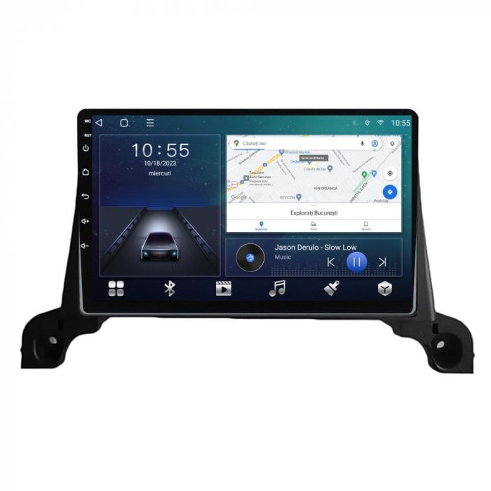 Navigatie Peugeot 3008 2017-2020  Android 14 , 4GB RAM , Procesor Quad Core , Wireless Carplay si Android auto , Display HD Touchscreen, Wi-Fi , Bluetooth, USB [2]