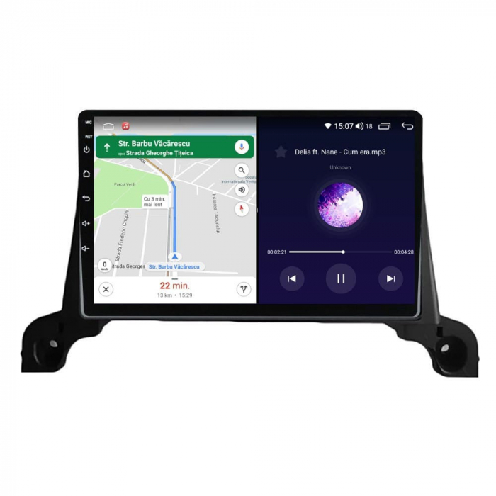 Navigatie Peugeot 3008 2017-2020  Android 14 , 4GB RAM , Procesor Quad Core , Wireless Carplay si Android auto , Display HD Touchscreen, Wi-Fi , Bluetooth, USB [4]