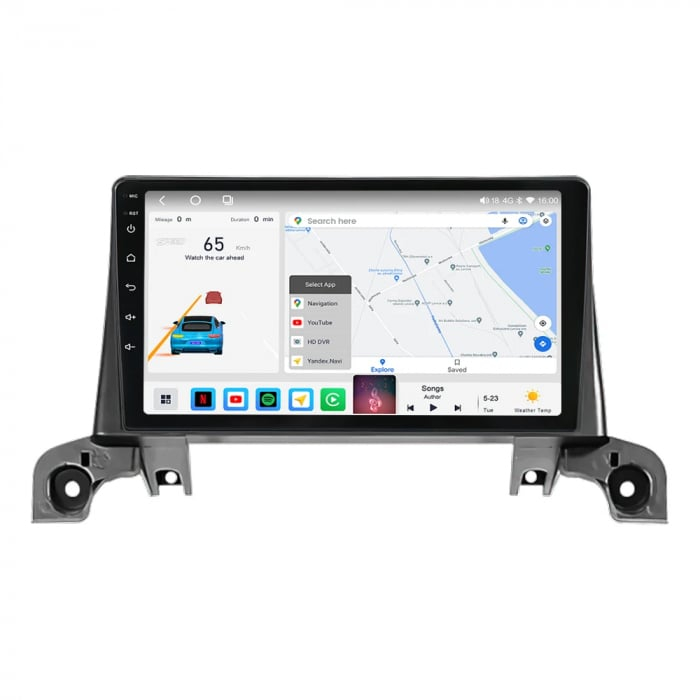 Navigatie Peugeot 3008 2017-2020 Rezolutie 2K , 8GB RAM+128GB ROM QLED [5]