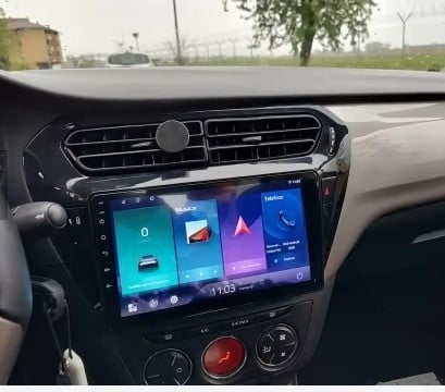 Navigatie Peugeot 301 Citroen C Elysee din 2013 - 2018, 8GB RAM si 128GB ROM, Ecran QLED 9 inch, Android 14, Procesor Octacore, Slot sim 4G, Sunet DSP, Wireless Carplay si Android Auto, Camera Marsari [8]