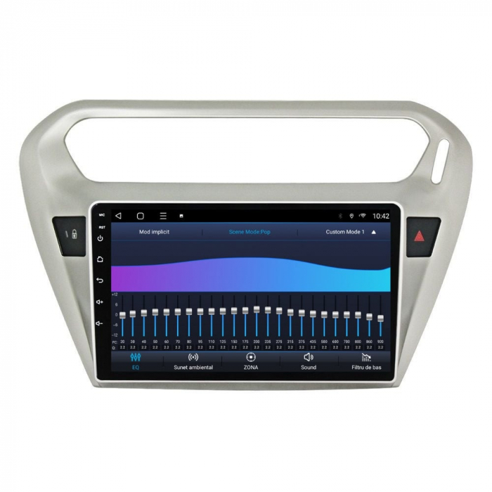 Navigatie Peugeot 301 si Citroen C Elysee din 2012-2016  Android 14 , 4GB RAM , Procesor Quad Core , Wireless Carplay si Android auto , Display HD Touchscreen, Wi-Fi , Bluetooth, USB [4]