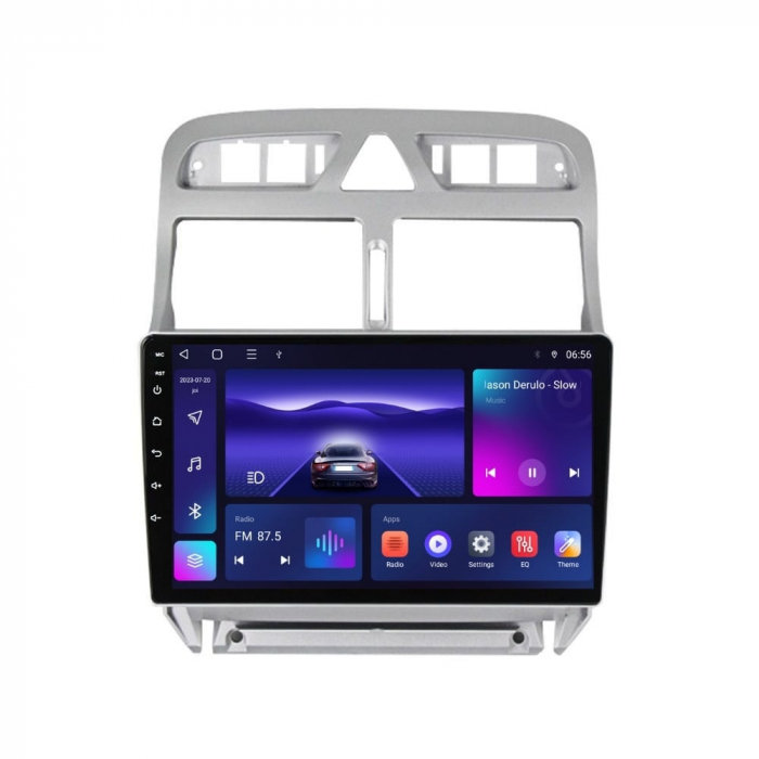 Navigatie Peugeot 307 din 2002-2013 Android 14 , 4GB RAM , Procesor Quad Core , Wireless Carplay si Android auto , Display HD Touchscreen, Wi-Fi , Bluetooth, USB [1]