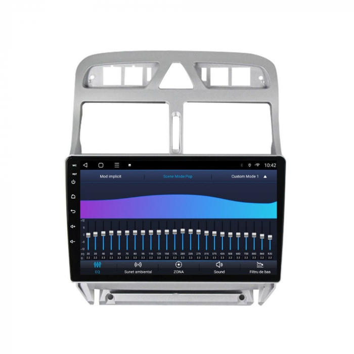 Navigatie Peugeot 307 din 2002-2013 Android 14 , 4GB RAM , Procesor Quad Core , Wireless Carplay si Android auto , Display HD Touchscreen, Wi-Fi , Bluetooth, USB [4]
