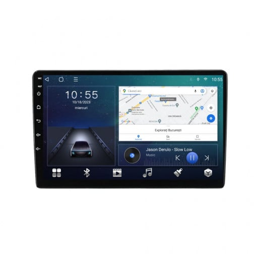 Navigatie Peugeot 308 ( 2013 - 2018 ) Android 14 , 4GB RAM , Procesor Quad Core , Wireless Carplay si Android auto , Display HD Touchscreen, Wi-Fi , Bluetooth, USB [2]