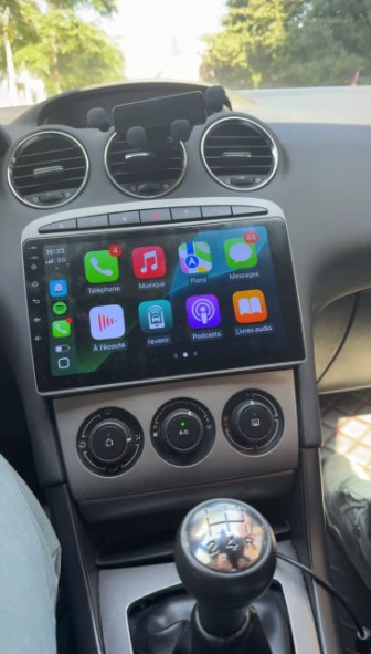 Navigatie Peugeot 308 408 din 2008-2020, Android 14 , 4GB RAM, Octacore, Slot Sim 4G, DSP, GPS, Wi-FI, Carplay, Android Auto, USB, Bluetooth, Waze, Touchscreen, 9 inch [9]