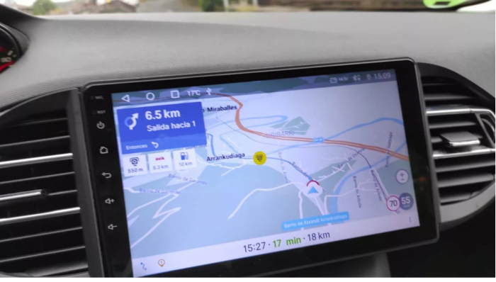 Navigatie Peugeot 308 din 2013-2018, Android 14, Wireless Carplay si Android Auto, 2GB RAM si 32GB ROM, Display IPS 9 inch, Camera Marsarier, Internet, Aplicatii, Wi Fi, Usb, Bluetooth [4]