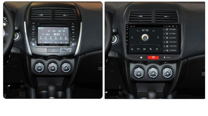 Navigatie Peugeot 4008 si Citroen C4 Aircross, 8GB RAM si 128GB ROM, Ecran QLED 9 inch, Android 14, Procesor Octacore, Slot sim 4G, Sunet DSP, Wireless Carplay si Android Auto, Camera Marsarier [2]