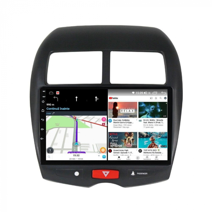 Navigatie Peugeot 4008 si Citroen C4 Aircross Android 14 , 4GB RAM , Procesor Quad Core , Wireless Carplay si Android auto , Display HD Touchscreen, Wi-Fi , Bluetooth, USB [4]