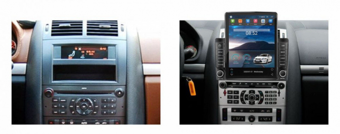 Navigatie Peugeot 407 din 2004 - 2011, Ecran TESLA 9.7 inch, 8 GB RAM si 128 GB ROM, Android 15, Slot Sim 4G, Procesor Octa Core, Carplay Wireless si Android auto, Procesor Sunet Digital DSP, Aplic [3]