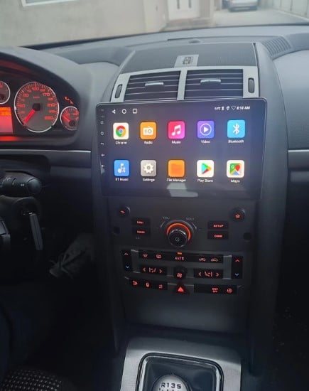 Navigatie Peugeot 407 din 2004-2011, Rezolutie 2K, Display QLED 9.5 inch, 4GB RAM si 64GB ROM, Android, Procesor Octacore, Slot sim 4G, Sunet DSP, Wireless Carplay si Android Auto, Camera Marsarier, U [10]